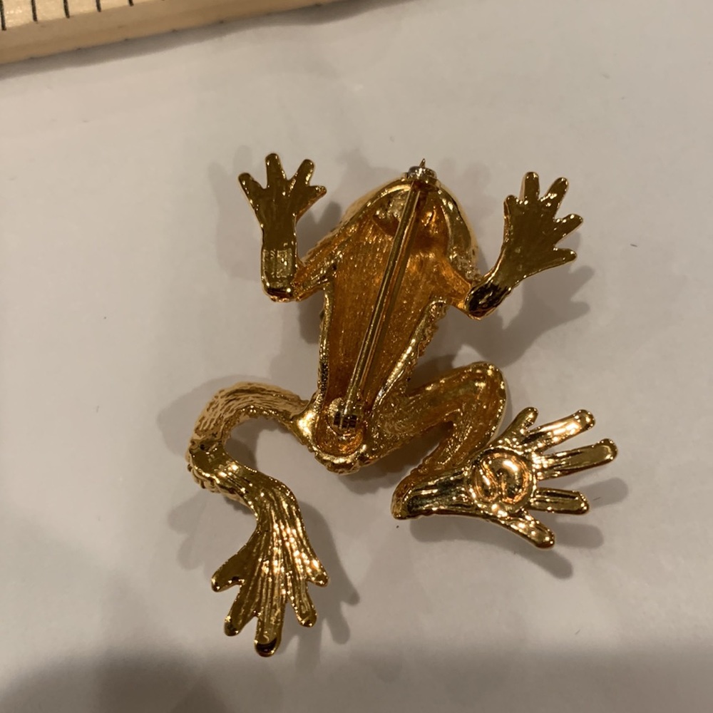 Lapel Pin of a Frog - Picture 3 of 5
